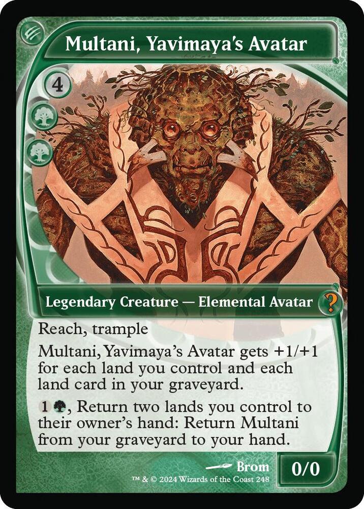 Multani, Yavimaya's Avatar (Future Sight) (248) [Mystery Booster 2]
