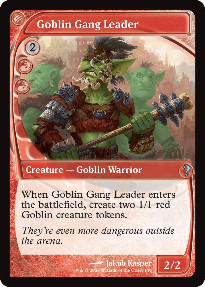 Goblin Gang Leader (Future Sight) (144) [Mystery Booster 2]
