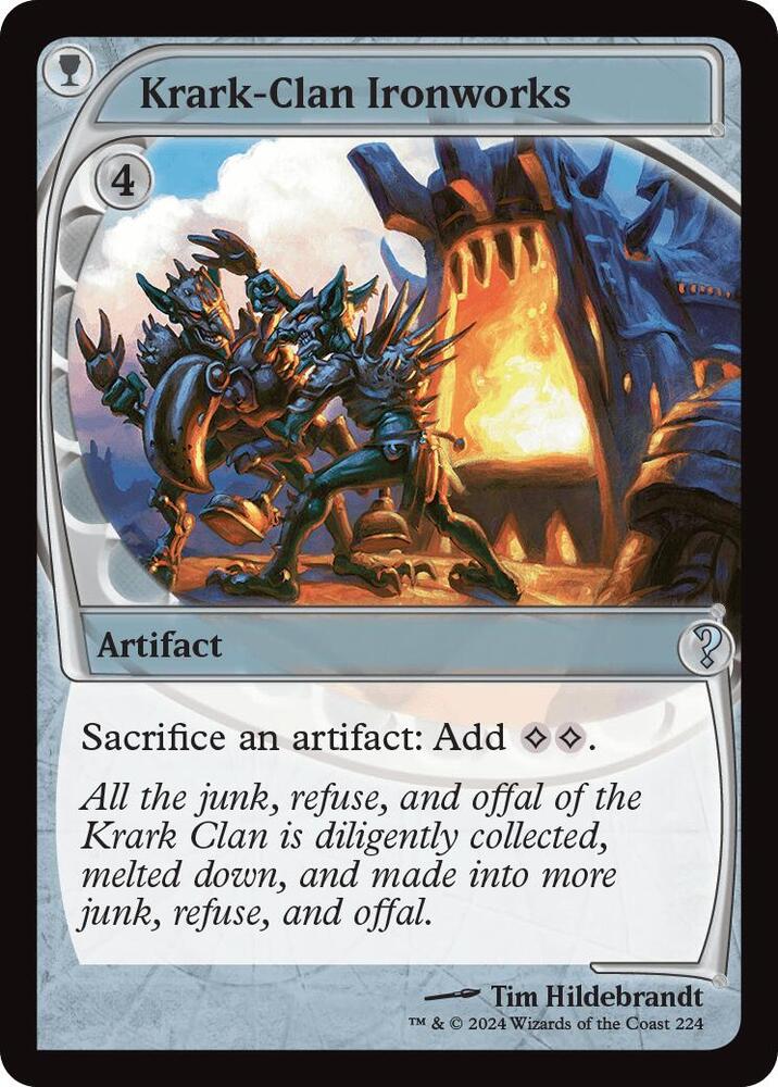 Krark-Clan Ironworks (Future Sight) (224) [Mystery Booster 2]