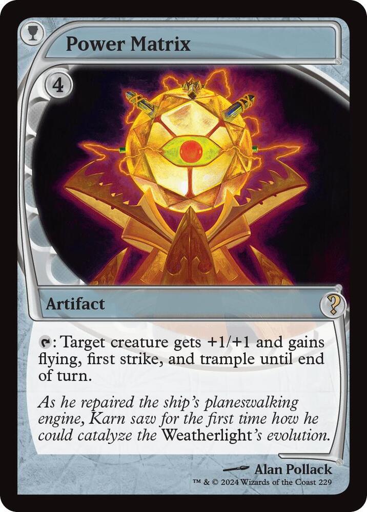 Power Matrix (Future Sight) (229) [Mystery Booster 2]