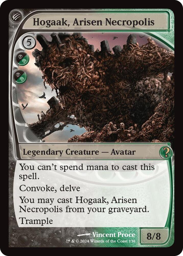 Hogaak, Arisen Necropolis (Future Sight) (136) [Mystery Booster 2]