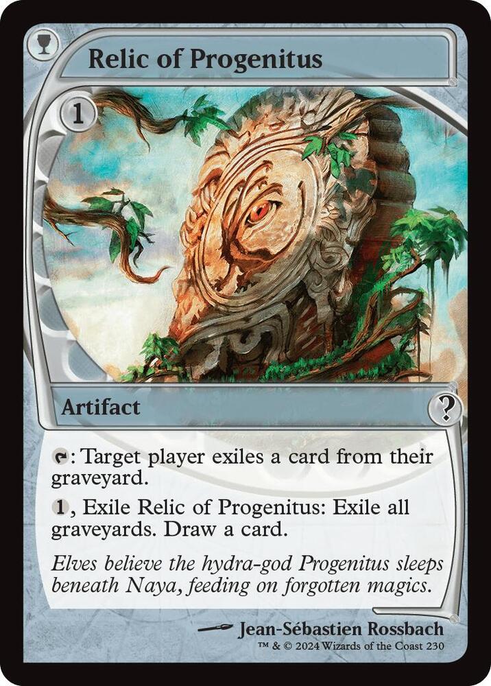 Relic of Progenitus (Future Sight) (230) [Mystery Booster 2]