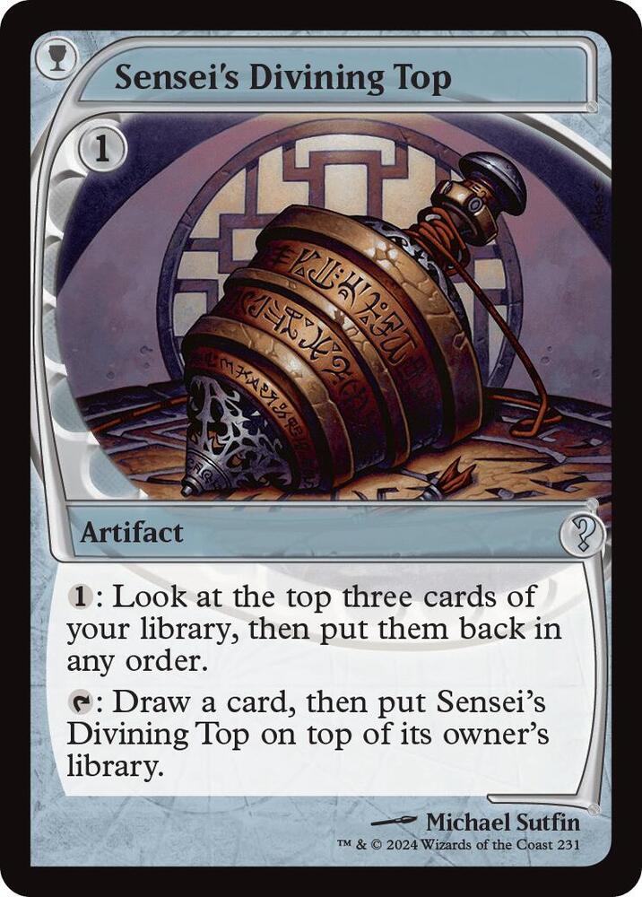 Sensei's Divining Top (Future Sight) (231) [Mystery Booster 2]