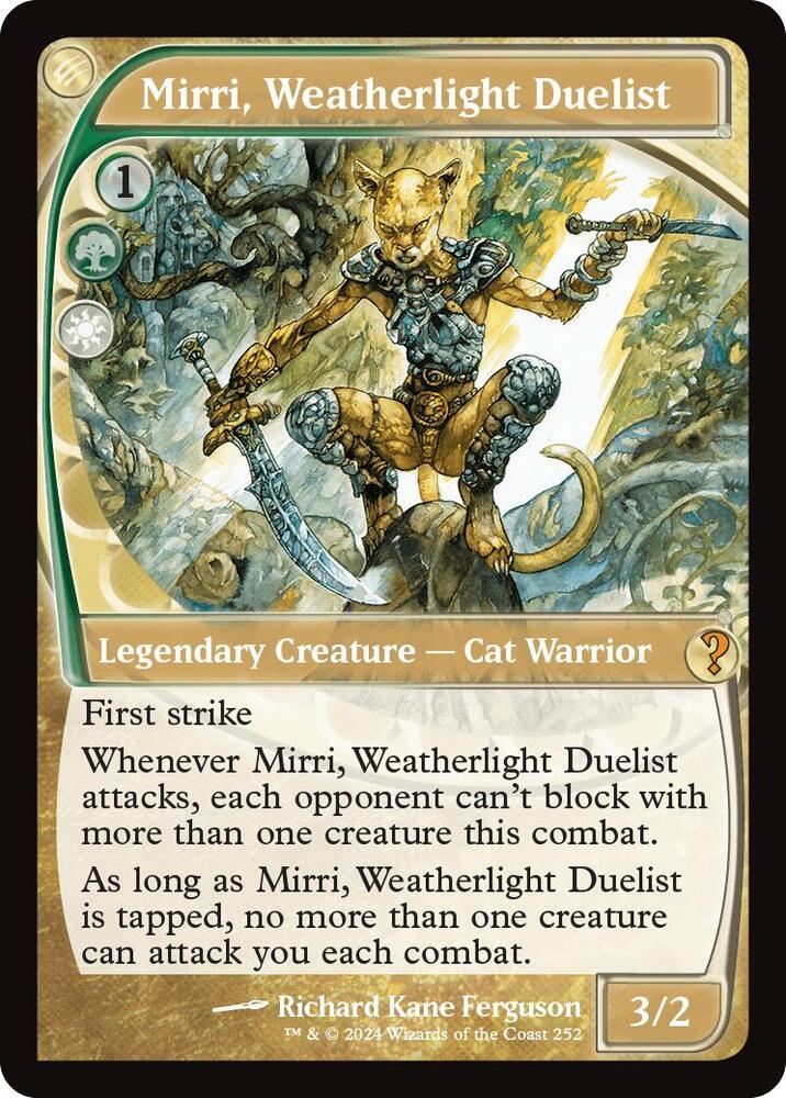 Mirri, Weatherlight Duelist (Future Sight) (252) [Mystery Booster 2]