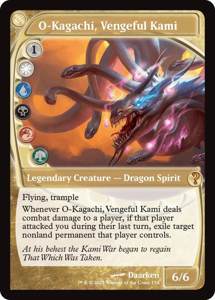 O-Kagachi, Vengeful Kami (Future Sight) (138) [Mystery Booster 2]