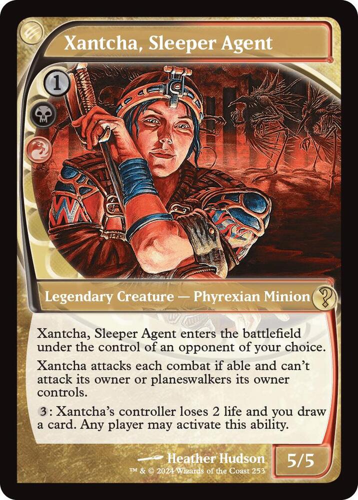 Xantcha, Sleeper Agent (Future Sight) (253) [Mystery Booster 2]