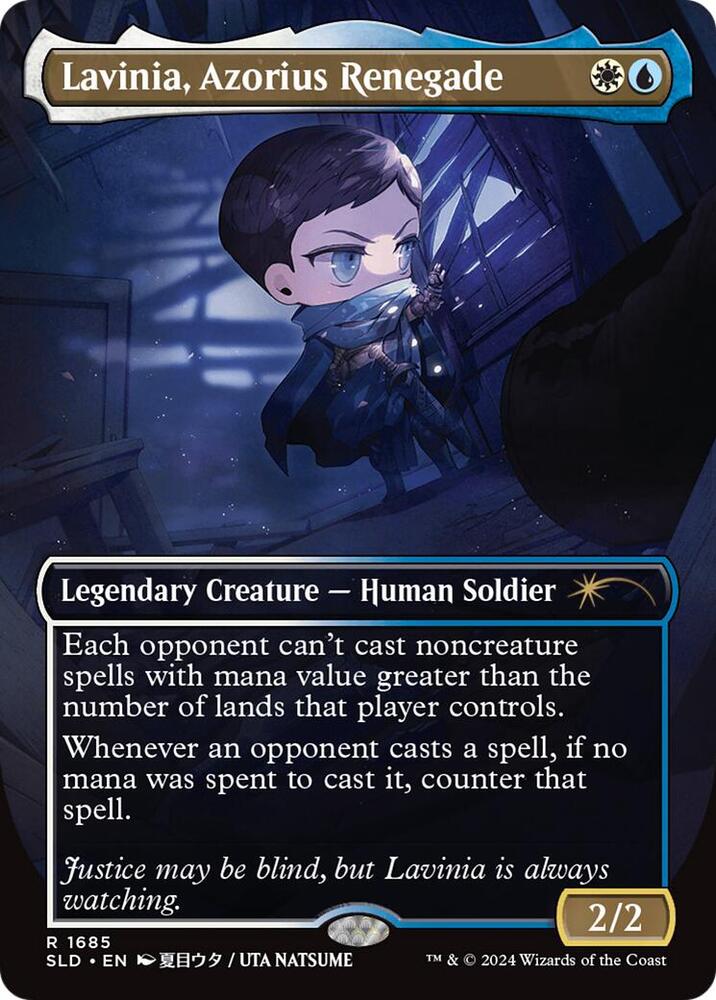 Lavinia, Azorius Renegade (Rainbow Foil) (1685) [Secret Lair Drop]