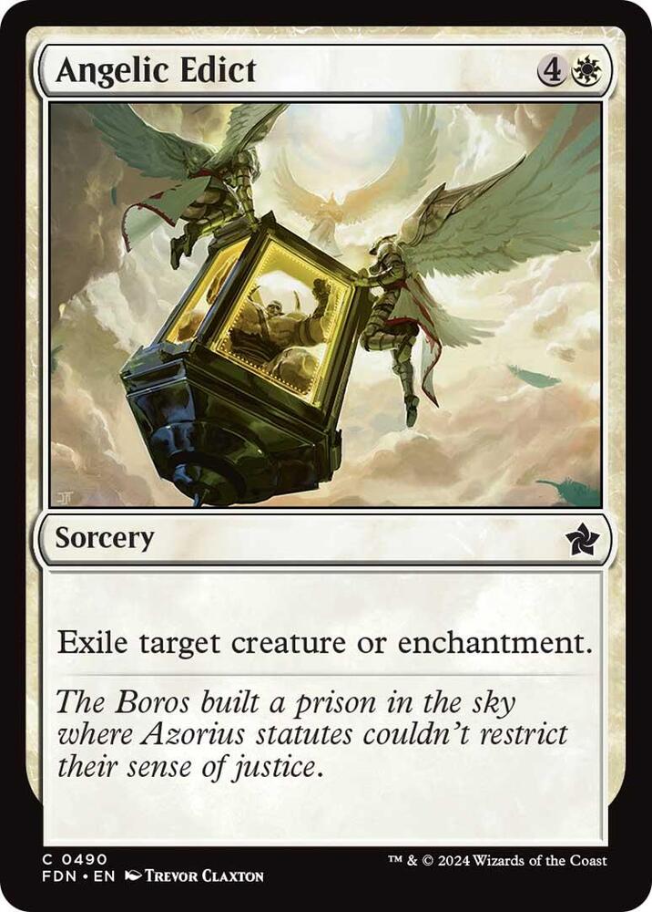 Angelic Edict (490) [Foundations]