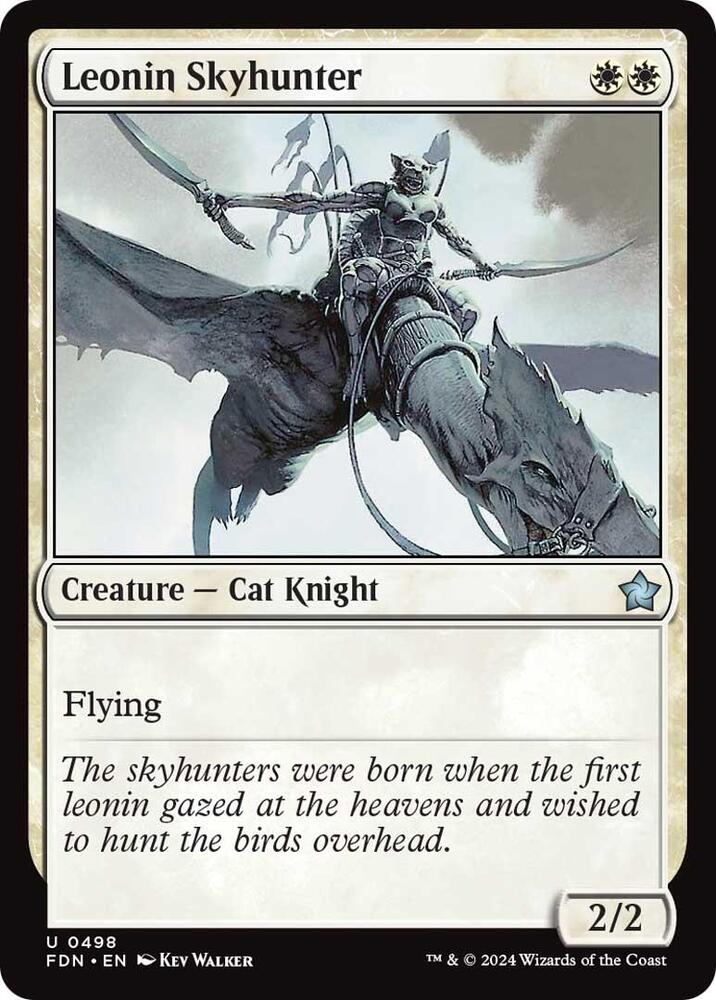 Leonin Skyhunter (498) [Foundations]