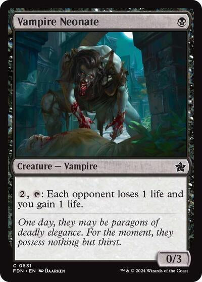 Vampire Neonate (531) [Foundations]