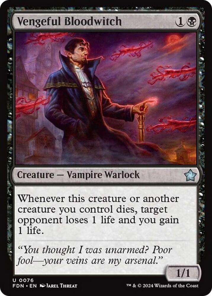 Vengeful Bloodwitch (76) [Foundations]