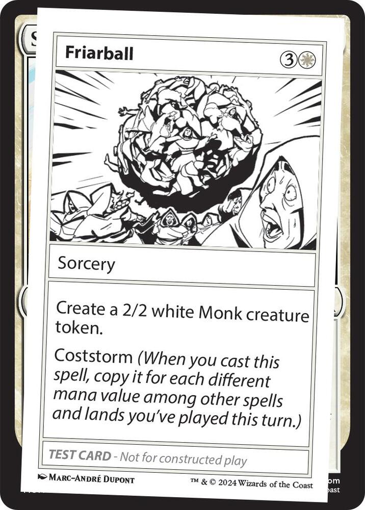 Friarball (999-FB) [Mystery Booster 2 Playtest Cards]
