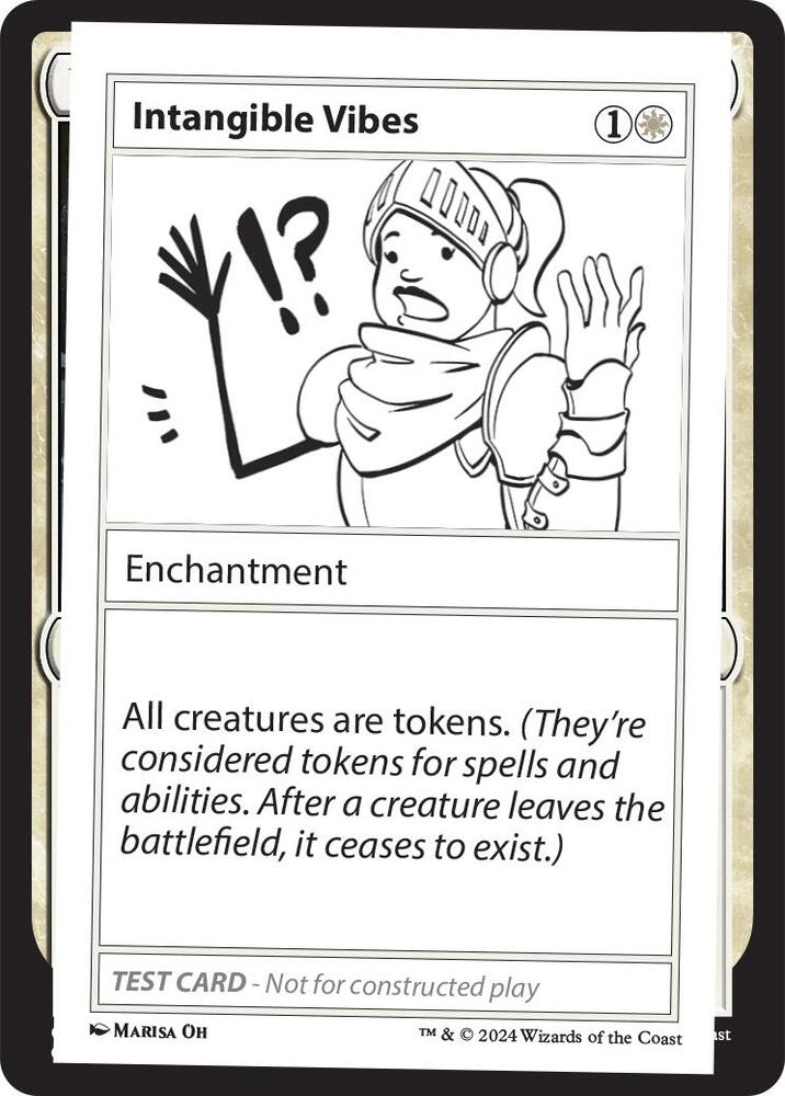 Intangible Vibes (999-IV) [Mystery Booster 2 Playtest Cards]