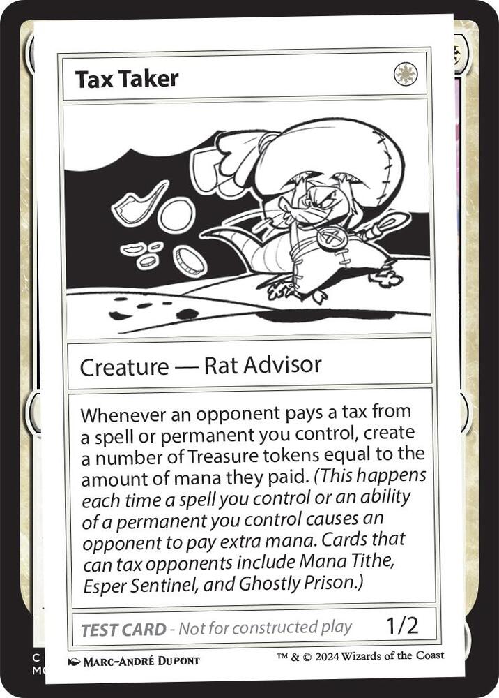 Tax Taker (999-TT) [Mystery Booster 2 Playtest Cards]