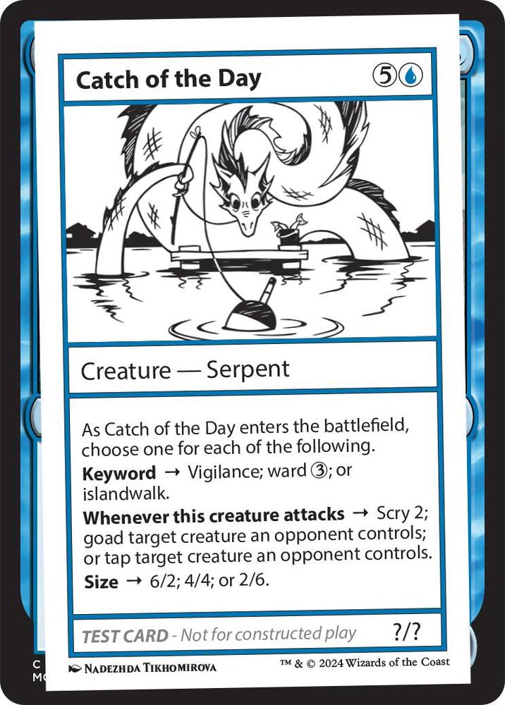 Catch of the Day (999-COTD) [Mystery Booster 2 Playtest Cards]