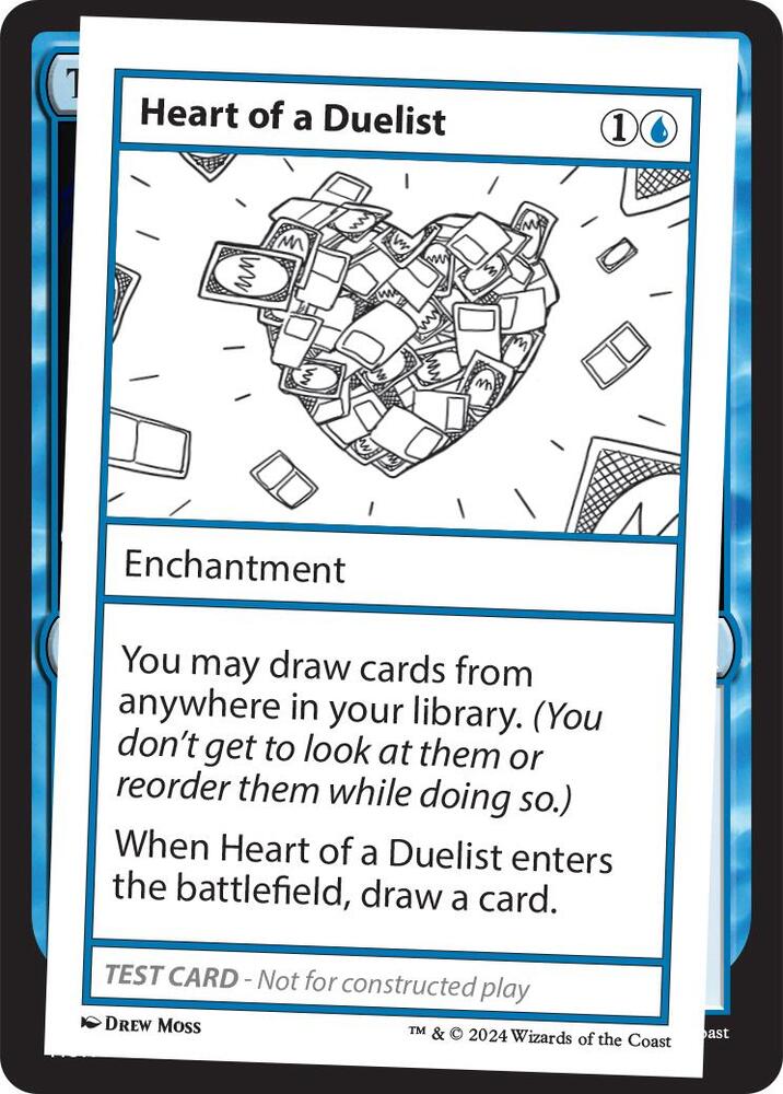 Heart of a Duelist (999-HOAD) [Mystery Booster 2 Playtest Cards]