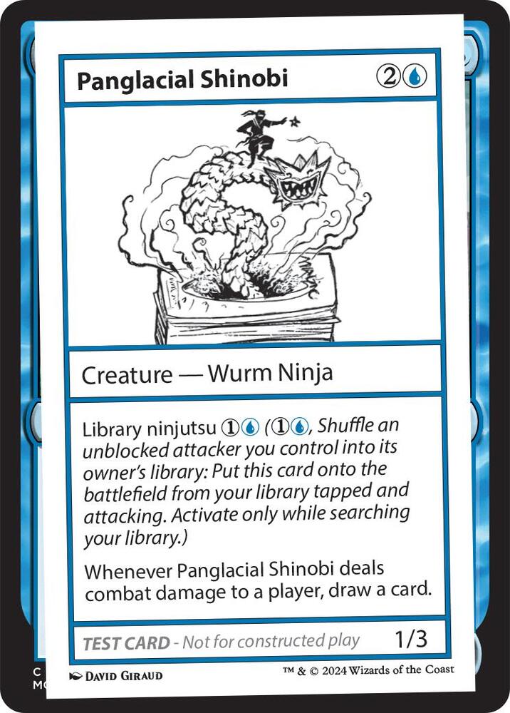 Panglacial Shinobi (999-PN) [Mystery Booster 2 Playtest Cards]