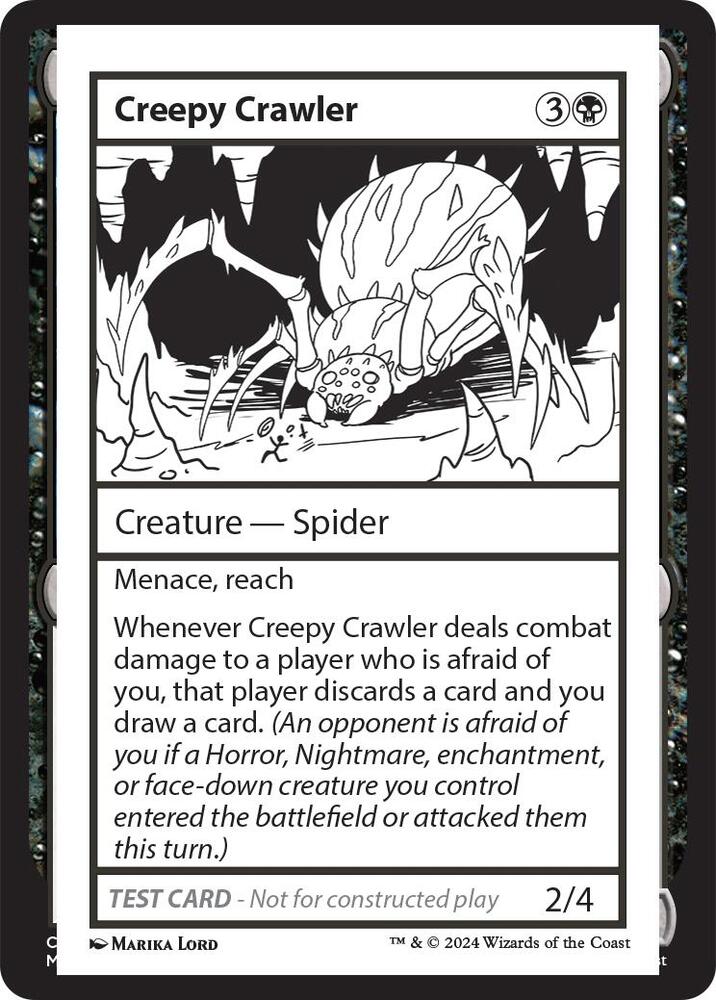Creepy Crawler (999-CC) [Mystery Booster 2 Playtest Cards]