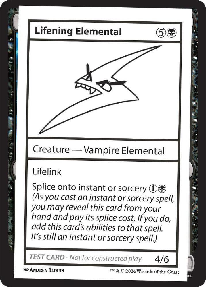 Lifening Elemental (999-LE) [Mystery Booster 2 Playtest Cards]