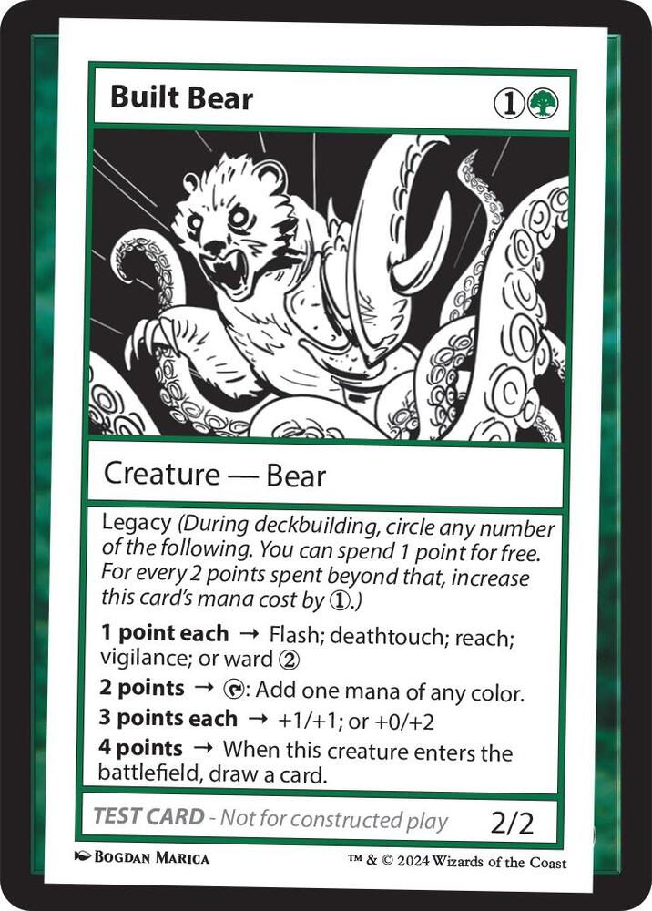 Built Bear (999-BB) [Mystery Booster 2 Playtest Cards]