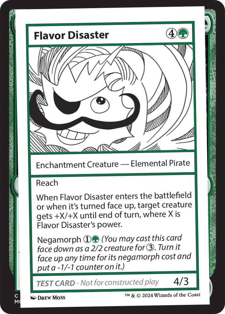 Flavor Disaster (999-FD) [Mystery Booster 2 Playtest Cards]