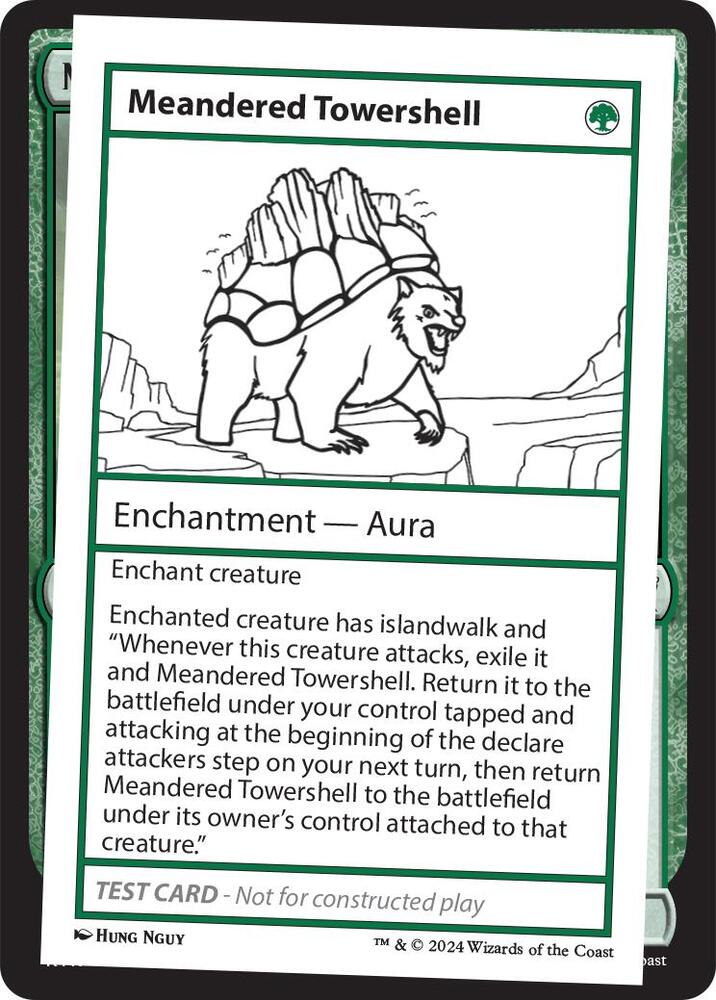 Meandered Towershell (999-MT) [Mystery Booster 2 Playtest Cards]
