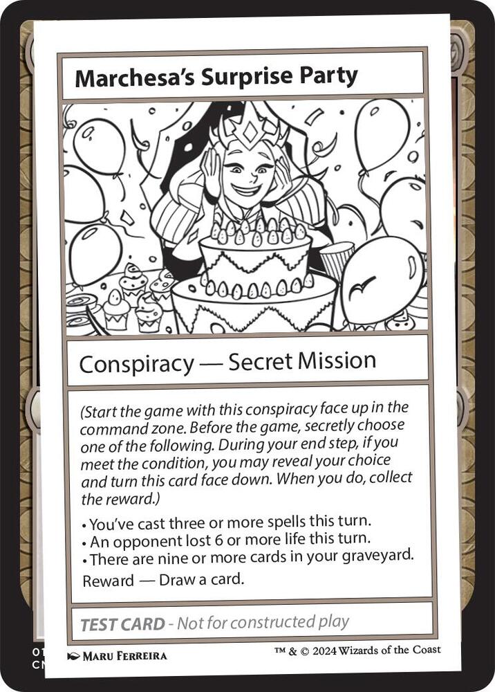 Marchesa's Surprise Party (999-MSP) [Mystery Booster 2 Playtest Cards]