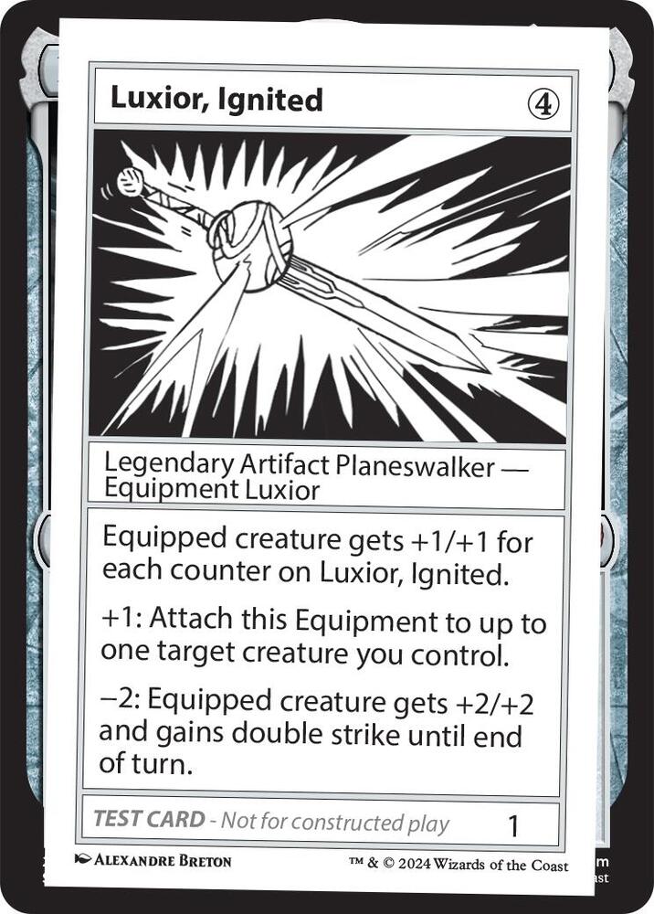 Luxior, Ignited (999-LI) [Mystery Booster 2 Playtest Cards]