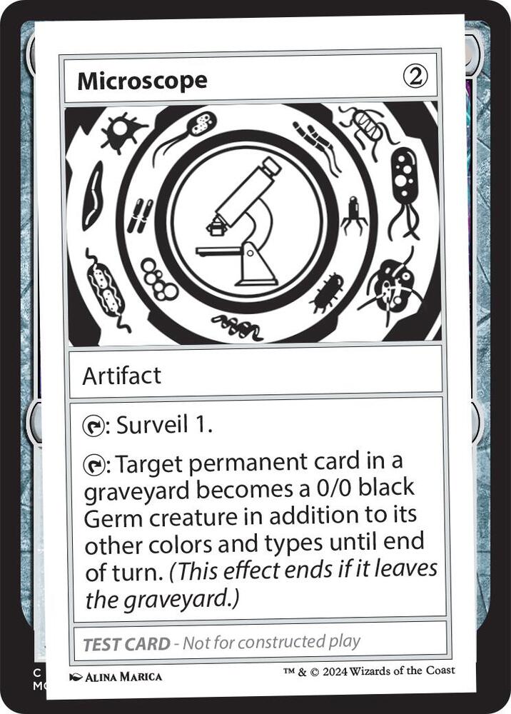 Microscope (999-MIC) [Mystery Booster 2 Playtest Cards]