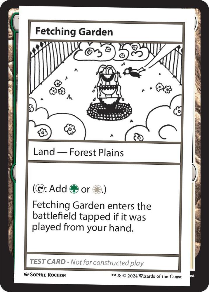 Fetching Garden (999-FG) [Mystery Booster 2 Playtest Cards]