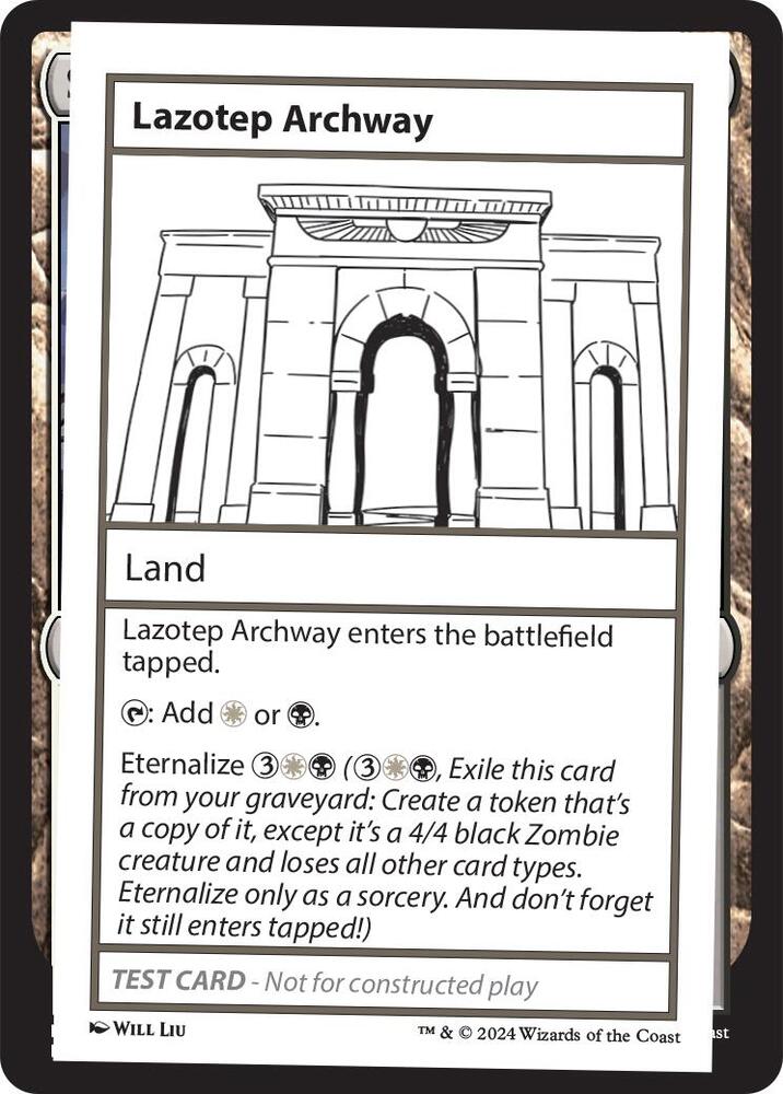 Lazotep Archway (999-LA) [Mystery Booster 2 Playtest Cards]
