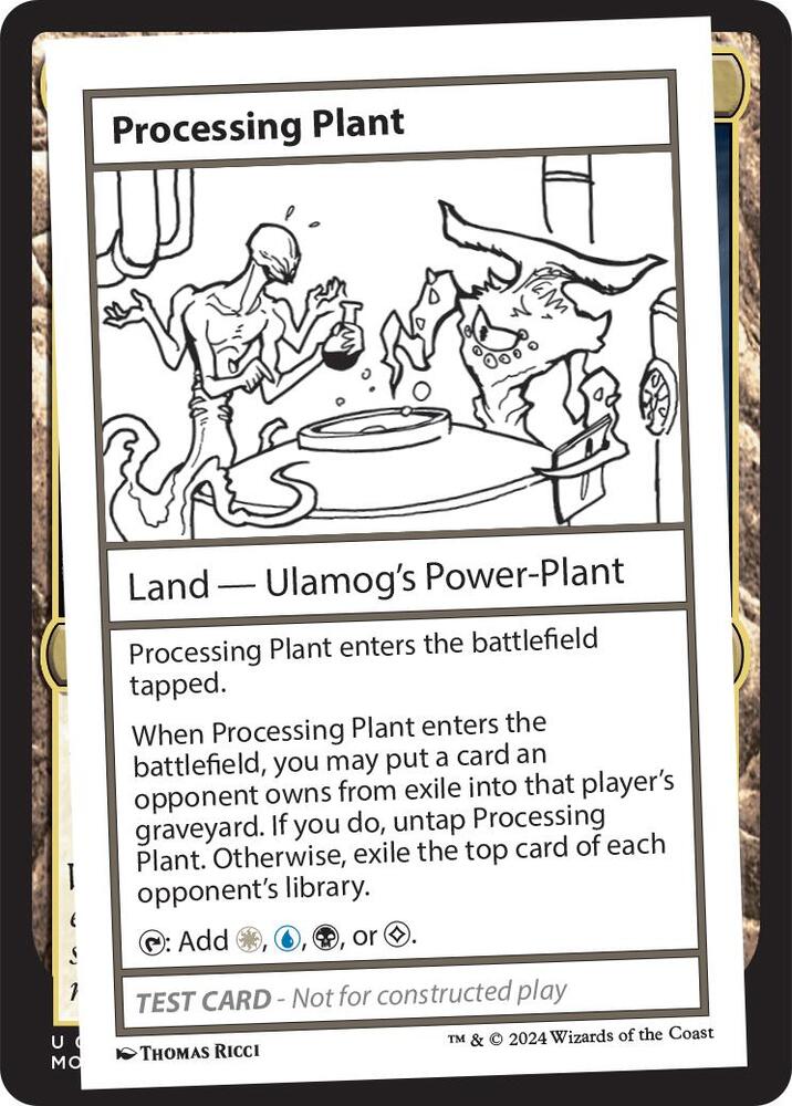 Processing Plant (999-PP) [Mystery Booster 2 Playtest Cards]