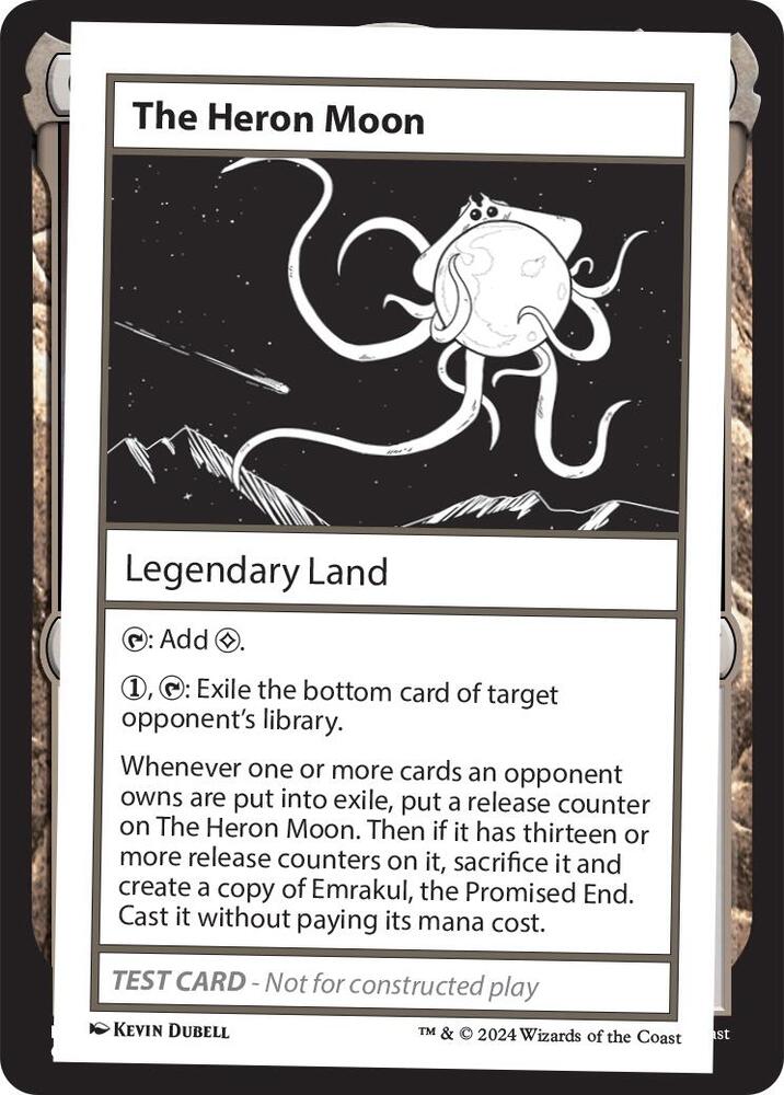 The Heron Moon (999-THM) [Mystery Booster 2 Playtest Cards]