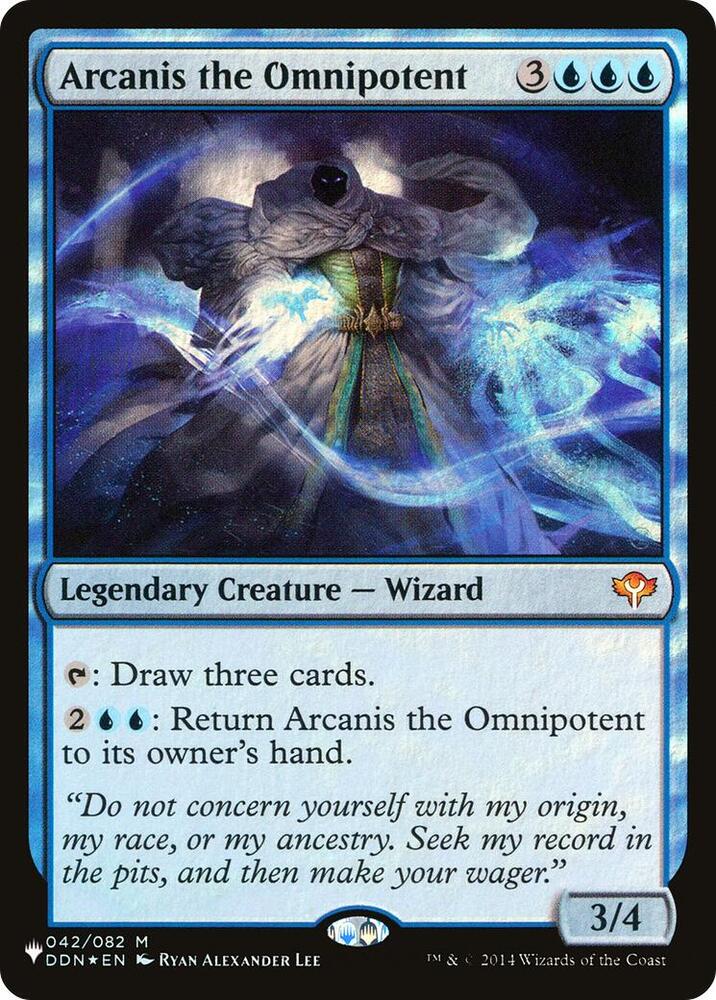 Arcanis the Omnipotent (042/082) [The List]