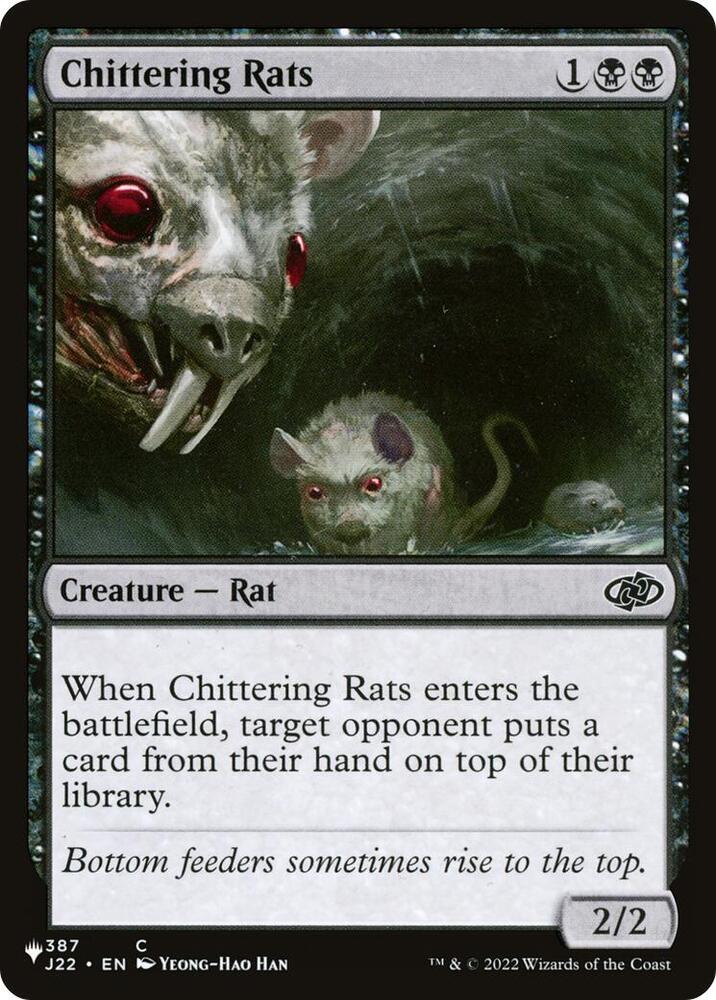 Chittering Rats (387/051) [The List]