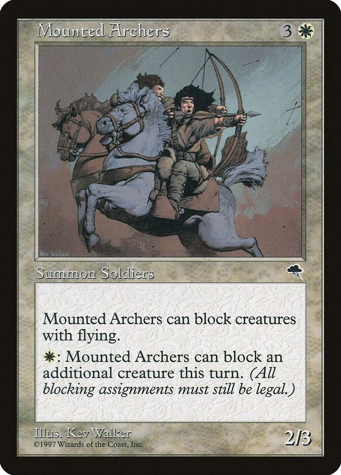 Mounted Archers (30) [Tempest]