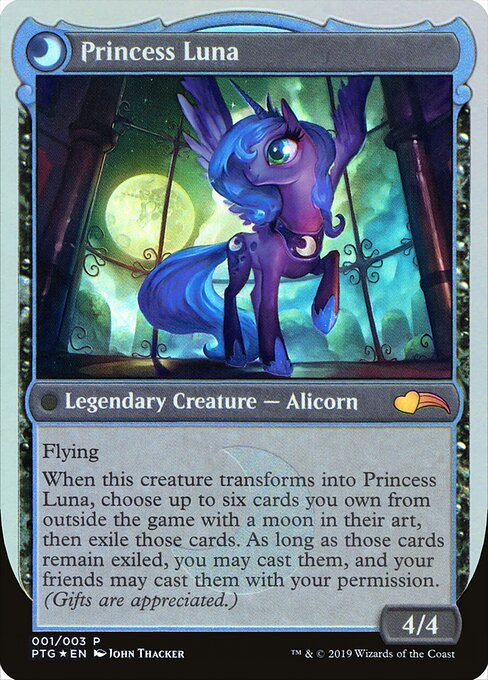 Nightmare Moon // Princess Luna (1) [Ponies: The Galloping] Reverse