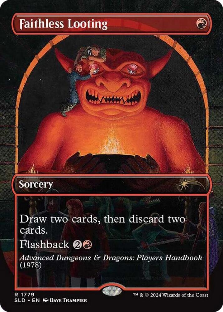 Faithless Looting (1779) [Secret Lair Drop]