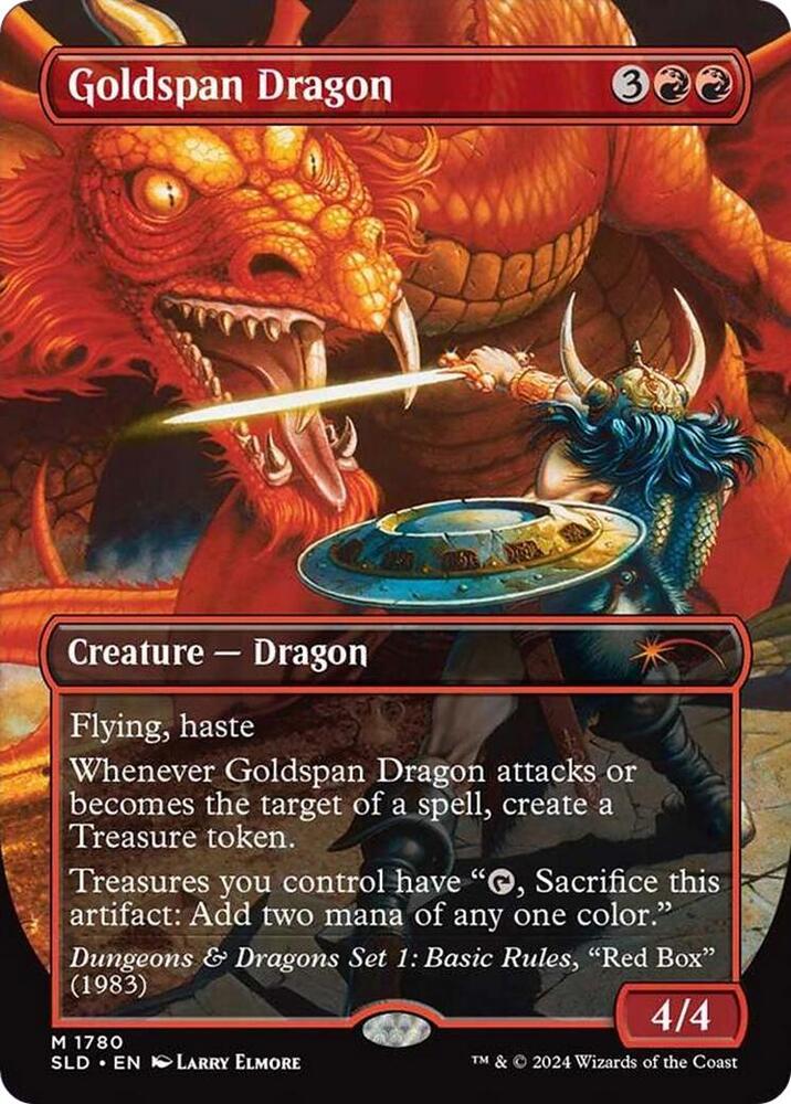 Goldspan Dragon (1780) [Secret Lair Drop]