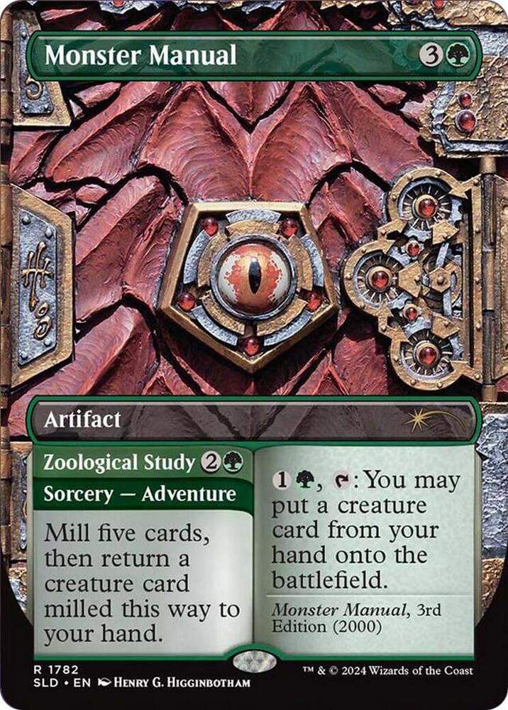 Monster Manual (1782) [Secret Lair Drop]
