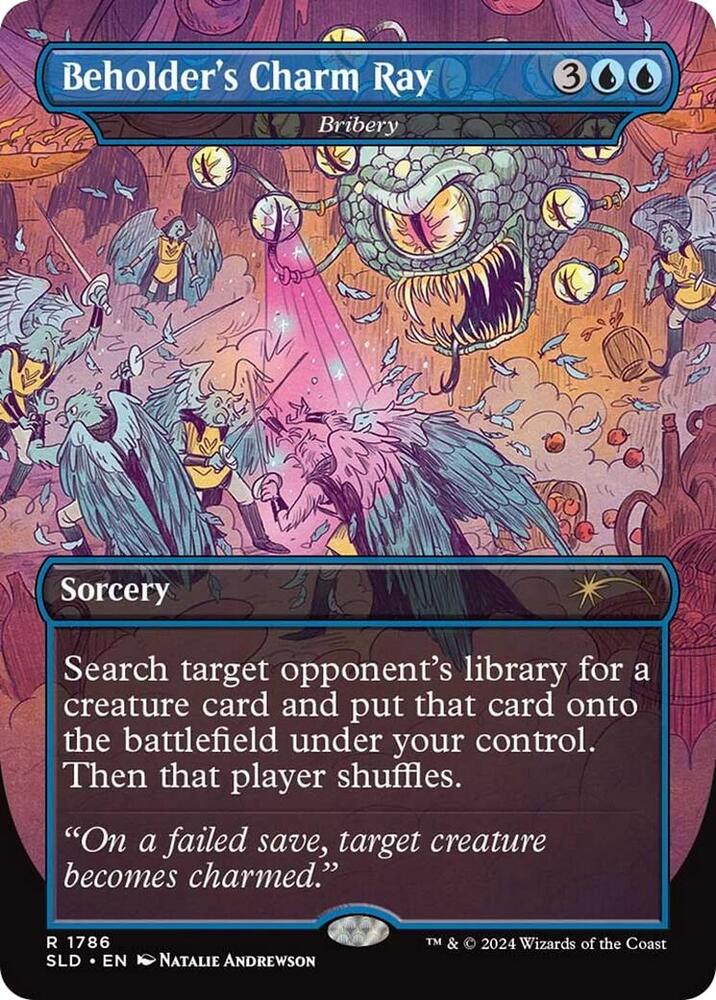 Beholder's Charm Ray - Bribery (1786) [Secret Lair Drop]
