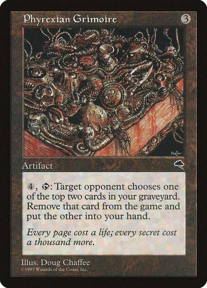 Phyrexian Grimoire (301) [Tempest]