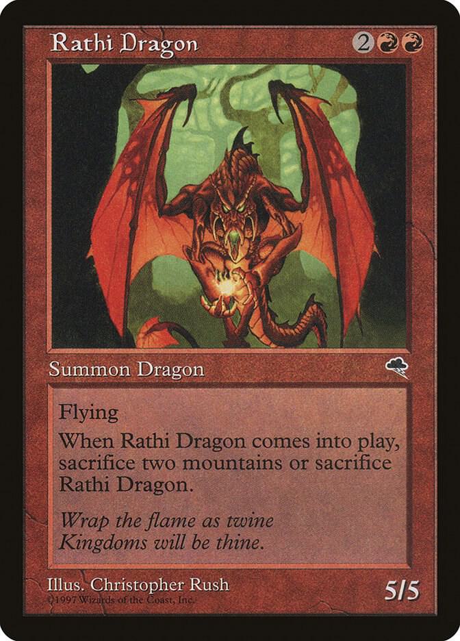 Rathi Dragon (196) [Tempest]