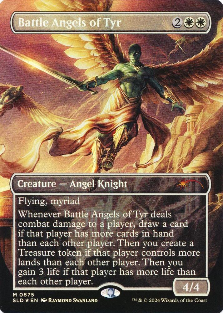 Battle Angels of Tyr (Rainbow Foil) (875) [Secret Lair Drop]