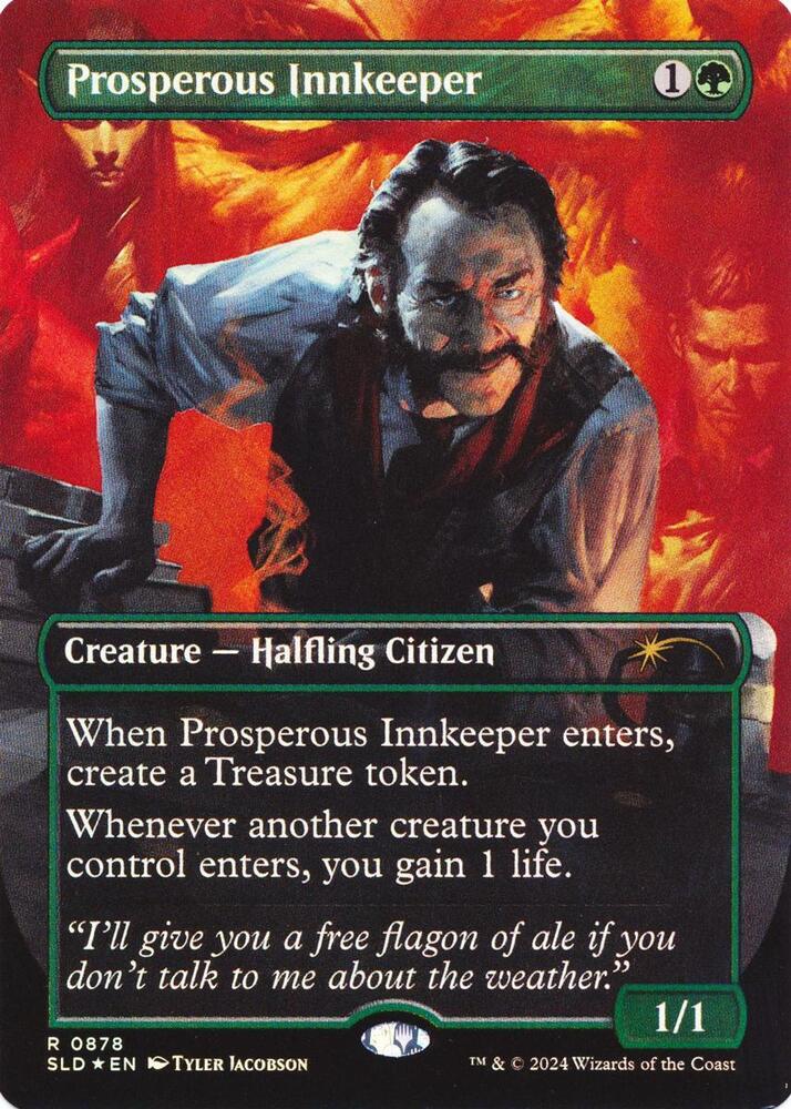 Prosperous Innkeeper (Rainbow Foil) (878) [Secret Lair Drop]