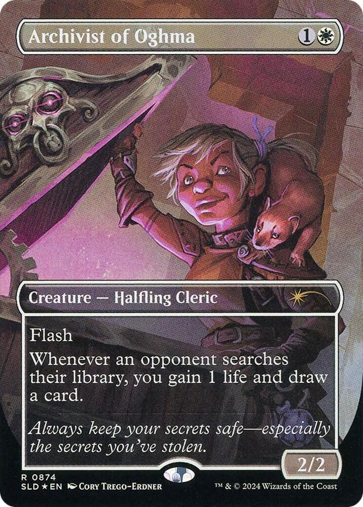 Archivist of Oghma (Rainbow Foil) (874) [Secret Lair Drop]
