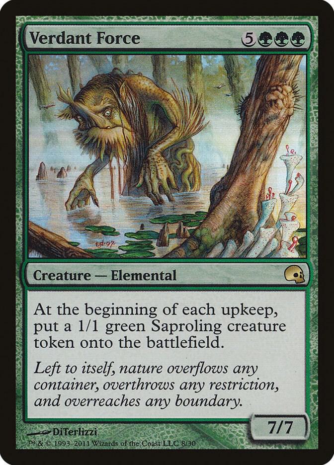 Verdant Force (8) [Premium Deck Series: Graveborn]