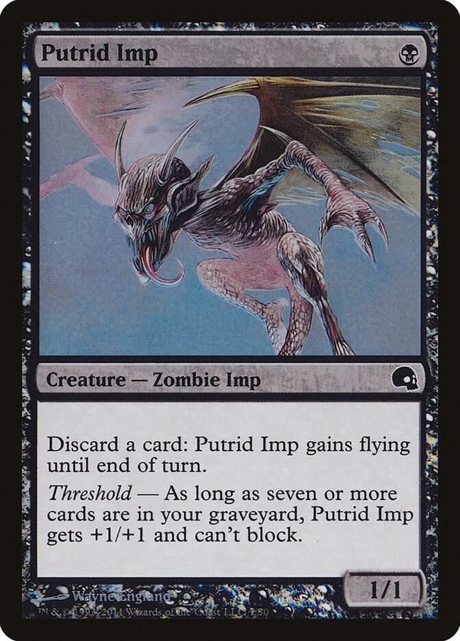 Putrid Imp (1) [Premium Deck Series: Graveborn]