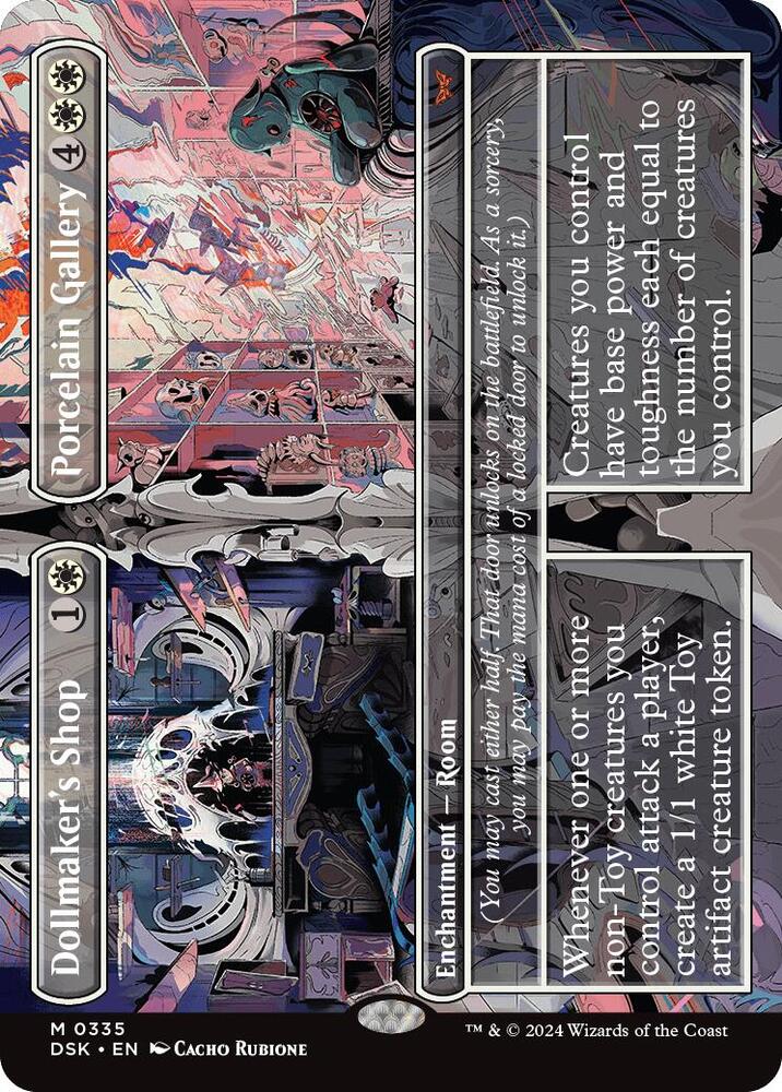 Dollmaker's Shop // Porcelain Gallery (Borderless) (335) [Duskmourn: House of Horror]