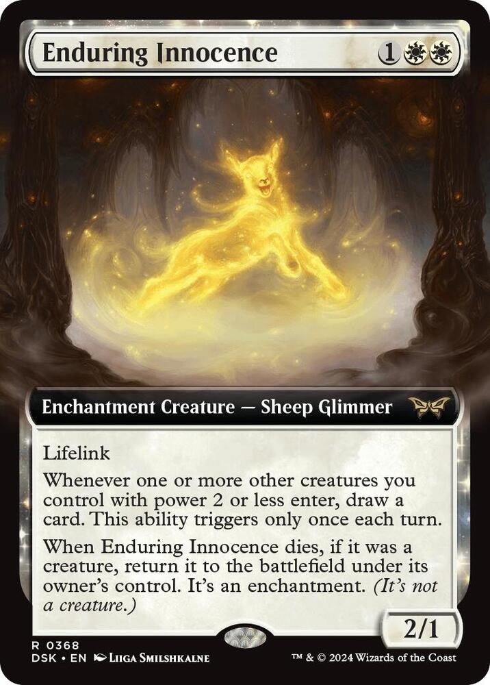 Enduring Innocence (Extended Art) (368) [Duskmourn: House of Horror]